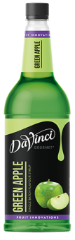 Сироп Зеленое яблоко DaVinci Gourmet Fruit Innovations, пластиковая бутылка 1000 мл