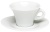 Кофейная пара для эспрессо Ancap Aida AP-31737, фарфор, белый, объем 180 мл