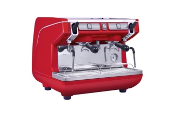 Кофемашина эспрессо рожковая Nuova Simonelli Appia Life Compact 2 gr S Red полуавтомат, цвет красный (2)