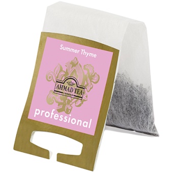 Чай в пакете для чайника листовой Летний Чабрец Ahmad Tea Professional, упак 20 шт х 5 гр 3