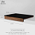 Коврик для темпинга MUVNA Solid Wood, чёрный