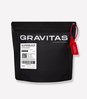 Brazil Espiritu Santo GRAVITAS (под фильтр) кофе в зернах, упак. 250 г.