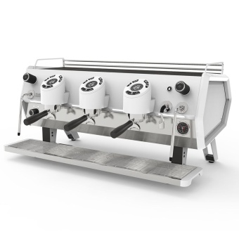 Кофемашина Sanremo D8 PRO 3 высокие гр,Total White,Подсветка+Cold Touch+Экономайзер,белая