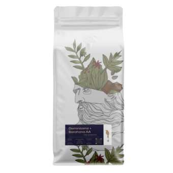 Dominicana Barahona AUGUST COFFEE (для эспрессо) кофе в зернах, упак. 1 кг.