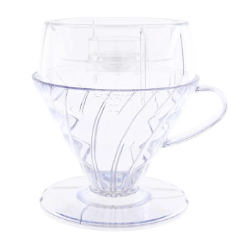 Набор для кофе Hario Drip-Asist Set PDA-1524-T воронка V60 + насадка диспенсер, пластик 1