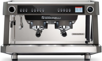 Кофемашина эспрессо рожковая Nuova Simonelli Aurelia MP 2 group, автомат, цвет серый