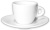 Кофейная пара для эспрессо Ancap Galileo AP-30921, белый, объем 55 мл
