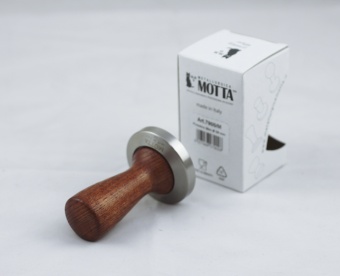 Темпер Ø58 мм MOTTA SLIM 7900M плоское стальное основание, ручка из дерева, цвет дерево 6