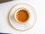 Кофейная пара для эспрессо Ancap Verona Millecolori AP-38479, желтый, ободок на чашкеблюдце 6