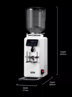 Кофемолка для эспрессо WPM ZD-18, белая (2)