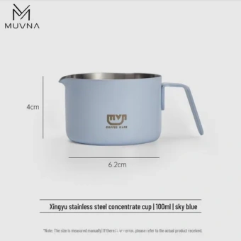 Барный джиггер MUVNA Xingyu 100 мл, голубой