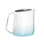 Питчер для молока MHW-3BOMBER GT Milk Pitcher 600 мл Gradient Blue – профессиональный молочник для латте-арт, идеальной микропены и кофеен  P6847BL