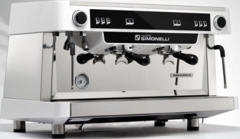 Кофемашина эспрессо рожковая Nuova Simonelli Aurelia SEM 2 group, полуавтомат, цвет белая