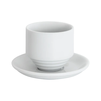 Кофейная пара Loveramics Deco, 200ml, handle-less цвет: белый (white) C118-002BWH/C118-027BWH