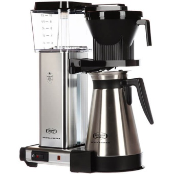 Кофеварка Moccamaster KBGT 741 Polished Silver 79320, цвет глянцевое серебро