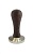 Темпер для кофе d57 JoeFrex Elegance heebf57, рукоятка дерево дуб, основание плоское сталь