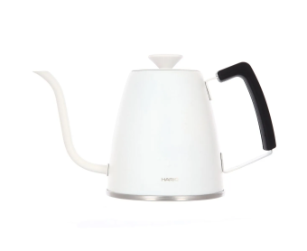 Чайник с носиком goonseneck Hario Smart G Kettle DKG-140-W, стальной, цвет белый, объём 1 л. 2
