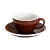 Кофейная пара Loveramics Egg коричневый 150 мл C088-57BBR / C088-24BBR Brown (чашка и блюдце)