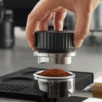 Распределитель молотого кофе ZeroHero Coffee Distributor - Tri-Blade Leveler Tool 58 мм. серый