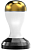 Темпер с выпуклой базой Pesado Full Moon Wave - Convex Tamper 58 мм, color white/gold