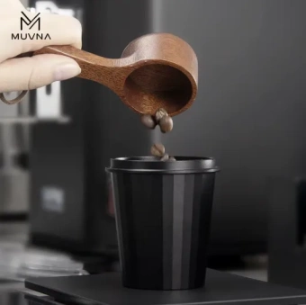 Дозировочная чаша для кофе MUVNA 58 мм, чёрная