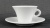 Кофейная пара для эспрессо Ancap Aida AP-31737, фарфор, белый, объем 180 мл 3