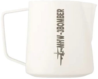 Питчер молочник для каппучино и латте MHW-3BOMBER Flagship 5.0 Matte White 600ml P5021W