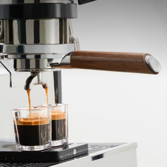 Портафильтр 2-в-1 Double Spout Portafilter zeroHero 58mm  из SUS304 с ручкой из ореха