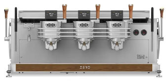 Кофемашина эспрессо рожковая Dalla Corte Zero Barista WW, 3 группы, белый орех, 1-MC-ZERO-3-WW-400 (1)