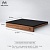 Коврик для темпинга MUVNA Solid Wood, чёрный