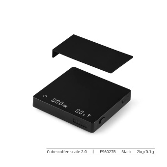 Весы для кофе MHW-3BOMBER Cube 2.0 ES6027B с таймером, цвет чёрный (1)