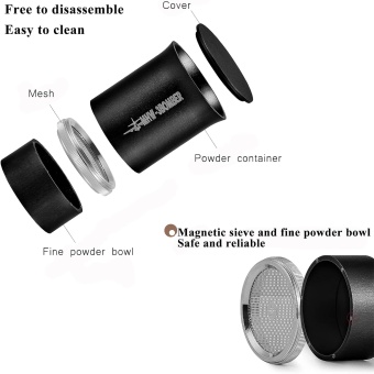 Сита для молотого кофе Coffee Grounds Sifter MHW-3BOMBER с 5 разными насадками в комплекте, PS5361B (3)