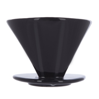 Воронка керамическая Tiamo HG5493, черная (1)