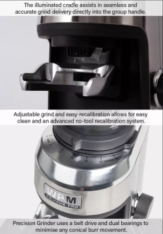 Кофемолка для эспрессо WPM ZD-17N, цвет черный (2)