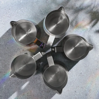 Питчер для молока MHW-3BOMBER GT Milk Pitcher 600 мл Matte White – профессиональный молочник для латте-арт, идеальной микропены и кофеен P5181