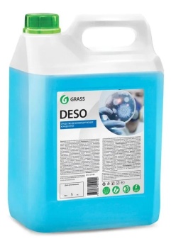 Средство дезинфицирующее Grass DESO, канистра 5 л 2