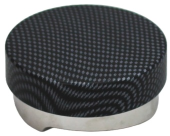 Разравниватель для кофе d58 мм MOTTA CARBON LOOK 627358 стальной, цвет карбон (1)