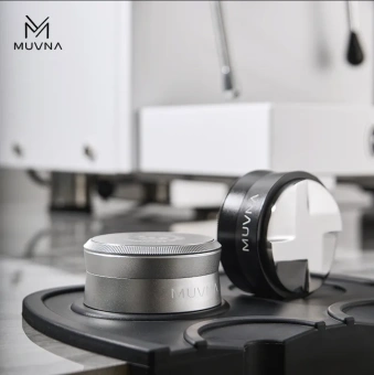 Разравниватель для кофе MUVNA Gravity Four-Sided Paddle 58 мм, чёрный