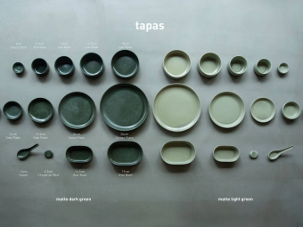 Тарелка Loveramics Tapas 6 см D114-30BDG Tall Sauce Dish (Matte Dark Green), темно-зеленый 7
