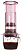 Кофеварка ручная Аэропресс (Aeropress) Clear Purple, цвет розовый