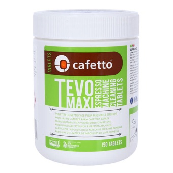 Средство для чистки кофемашин Cafetto TEVO MAXI Tablets E27852 (2,5*150 таб.)