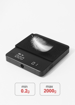 Весы для кофе ZeroHero Mini Travel Coffee Scale карманные весы для эспрессо и pour-over