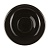 Блюдце Loveramics Egg 14,5 см C088-22BBK Black, цвет черный