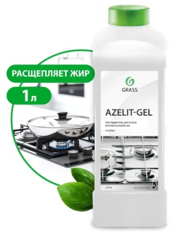 Универсальное средство для кухни Grass Azelit (гелевая формула), бутыль 1 л 1