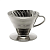 Воронка для кофе HARIO VDC-02-SL керамическая, цвет серебряный
