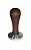 Темпер для кофе d58 JoeFrex Elegance henbf58, рукоятка из дерева, цвет орех, плоский, сталь 