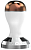 Темпер для кофе Pesado 58,5 мм, color white/bronze