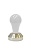 Темпер для кофе d58 JoeFrex Pop hpwbcs58, классический, цвет белый, плоский, сталь