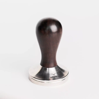 Темпер AnyBar Rose D58 VK2004006E, с деревянной ручкой, темное дерево