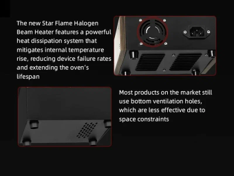 Галогенный нагреватель MHW-3BOMBER Star Flame Halogen Beam Heater RC6139 (10)